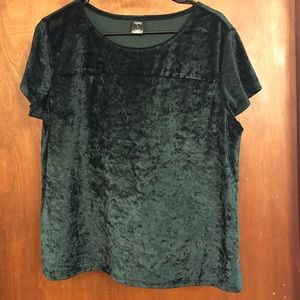 Velvet tee
